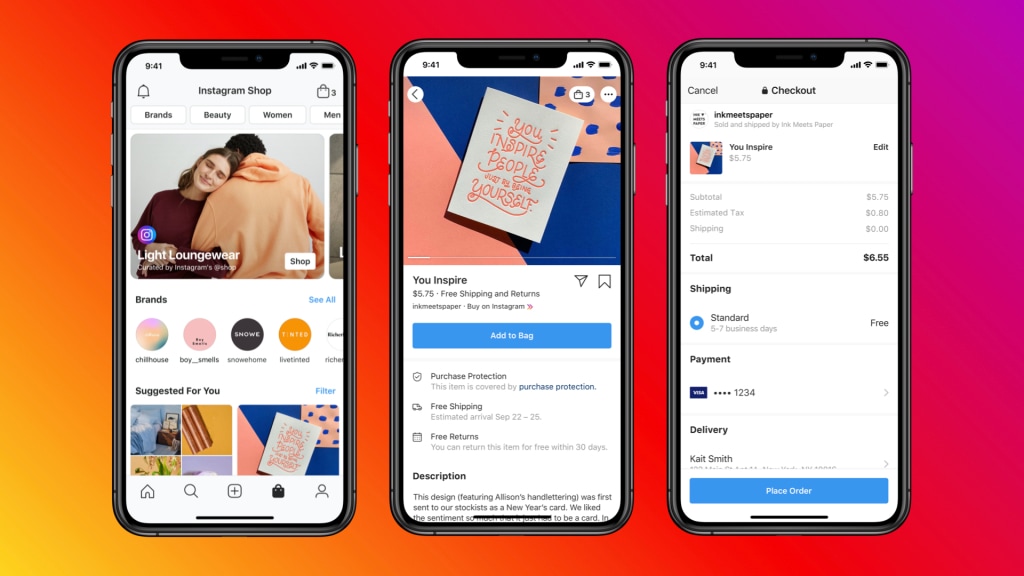 Instagram Shop - the new feature from Instagram